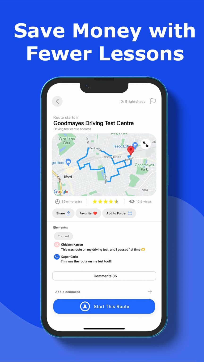 Driving Test Routes App | June 2026 Latest Test Routes