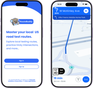 Central Fresno DMV Driving Test Route