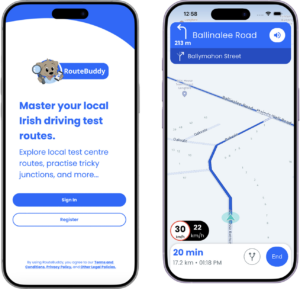 Longford Driving Test Routes