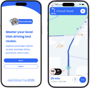 Mulhuddart Driving Test Routes