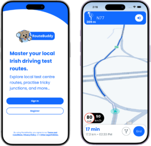 Portlaoise Driving Test Routes